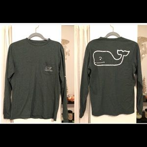 Vineyard Vines Long-Sleeve Vintage Whale Pocket T